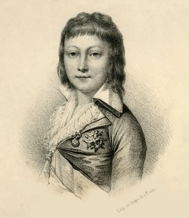 Framed Print : Louis XVII, (1785-1795), c1830. Creator: Francois-Seraphin Delpech