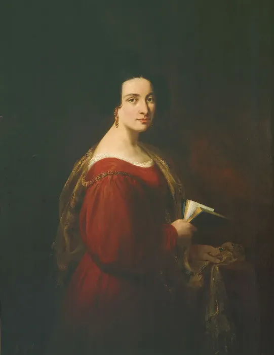 Framed Print : Louise Bechet, c1840. Creator: Eugene Goyet