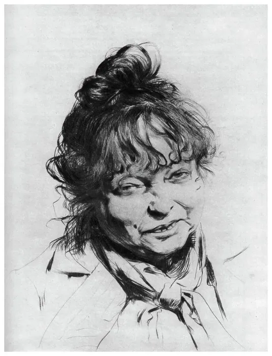 Framed Print : Louise France, c1895-1945 (1924). Artist: Edgar Chahine Framed Print : Louise France, c1895-1945 (1924). Artist: Edgar Chahine