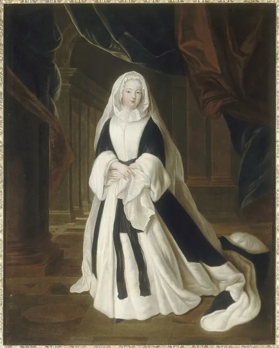 Framed Print : Louise Francoise de Bourbon (1673-1743), Mademoiselle de Nantes Framed Print : Louise Francoise de Bourbon (1673-1743), Mademoiselle de Nantes