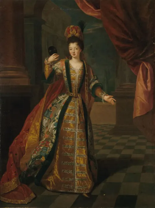 Framed Print : Louise Francoise de Bourbon (1673-1743), Mademoiselle de Nantes, ca 1690 Framed Print : Louise Francoise de Bourbon (1673-1743), Mademoiselle de Nantes, ca 1690