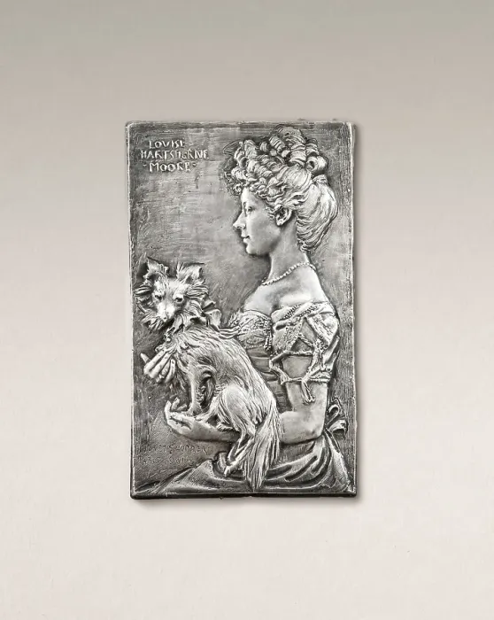 Framed Print : Louise Hartshorne Moore, 1901. Creator: Janet Scudder Framed Print : Louise Hartshorne Moore, 1901. Creator: Janet Scudder