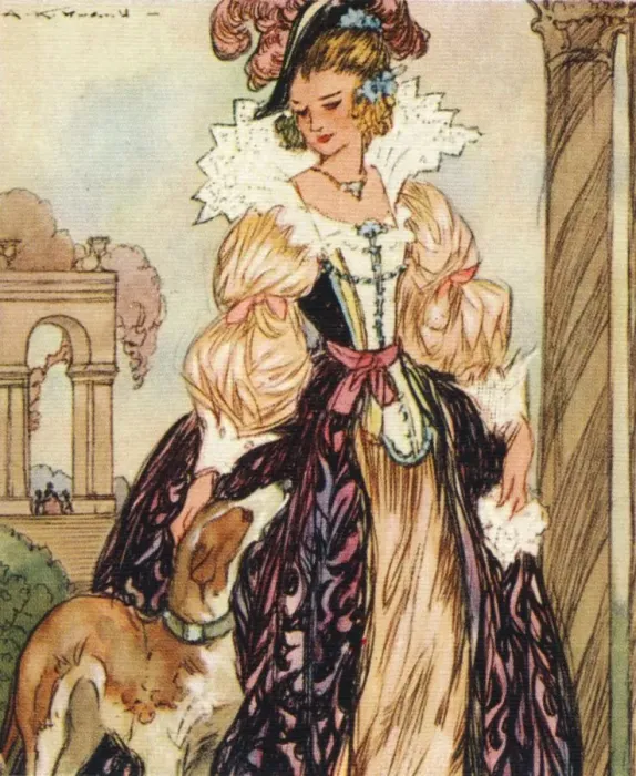 Framed Print : Louise de la Valliere, (1644-1710), 1937. Artist: Alexander K MacDonald Framed Print : Louise de la Valliere, (1644-1710), 1937. Artist: Alexander K MacDonald