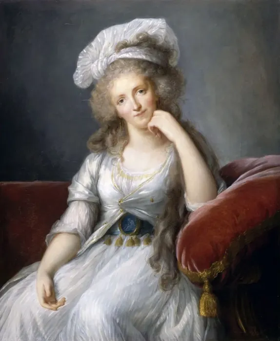 Framed Print : Louise Marie Adelaide de Bourbon-Penthievre, Duchess of Orleans. Artist: Vigee-Lebrun, Marie Louise Elisabeth (1755-1842) Framed Print : Louise Marie Adelaide de Bourbon-Penthievre, Duchess of Orleans. Artist: Vigee-Lebrun, Marie Louise Elisabeth (1755-1842)