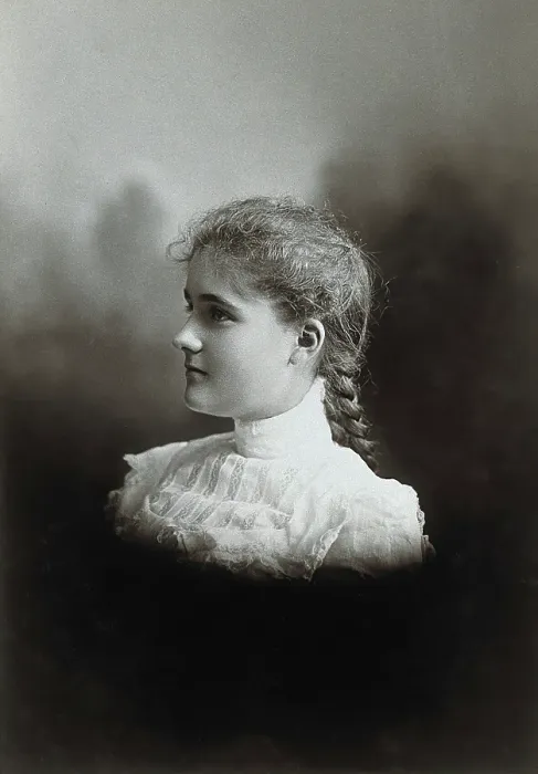 Framed Print : Louise Power, 1900. Creator: Volker Whitbeck Framed Print : Louise Power, 1900. Creator: Volker Whitbeck