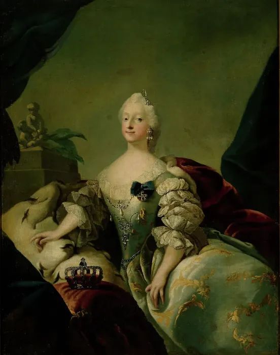Framed Print : Louise, Queen of Denmark, c1741-1751. Creator: Carl Gustaf Pilo Framed Print : Louise, Queen of Denmark, c1741-1751. Creator: Carl Gustaf Pilo