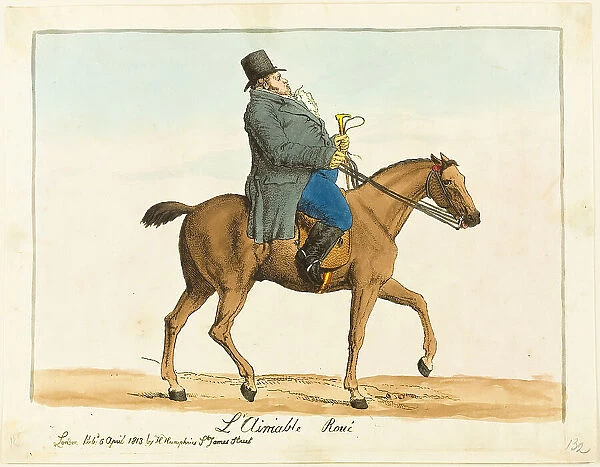 The Lovable Rake, 1813. Creator: James Gillray