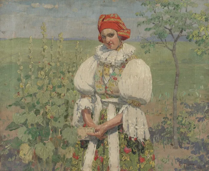 Framed Print : Love letter, 1915. Creator: Anton Frolka Framed Print : Love letter, 1915. Creator: Anton Frolka