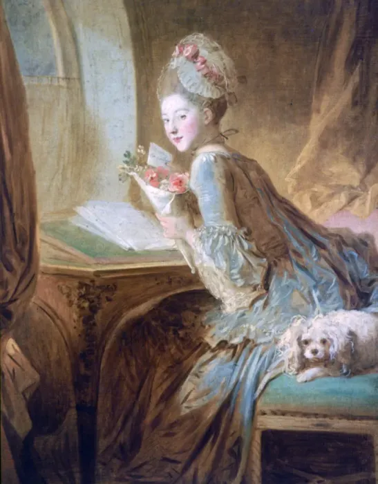 Framed Print : The Love Letter, c1770. Artist: Jean-Honore Fragonard Framed Print : The Love Letter, c1770. Artist: Jean-Honore Fragonard