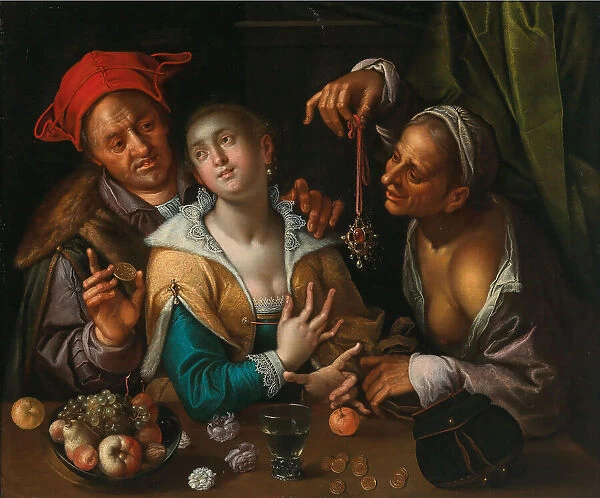 Love to sell, 1623. Creator: Gertner, Christoph (1575 / 80-after 1623)