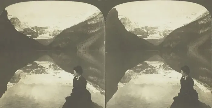 Framed Print : Lovely Lake Louise one of natures most perfect gems, Rocky Mts. Alberta, Canada, 1906