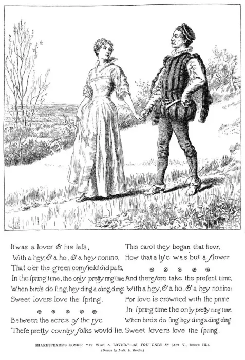 Framed Print : It was a Lover, 1895 Framed Print : It was a Lover, 1895