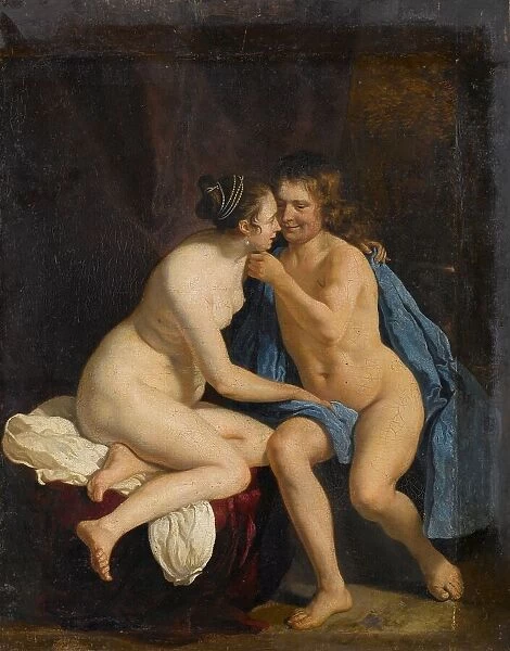 Lovers, 1650-1660. Creator: Jacob van Loo