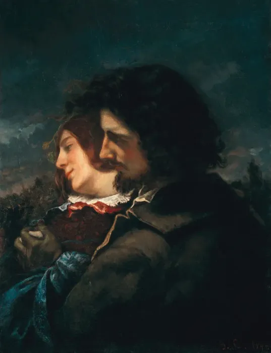 Framed Print : Lovers in the Countryside (Les Amants dans la campagne) Framed Print : Lovers in the Countryside (Les Amants dans la campagne)