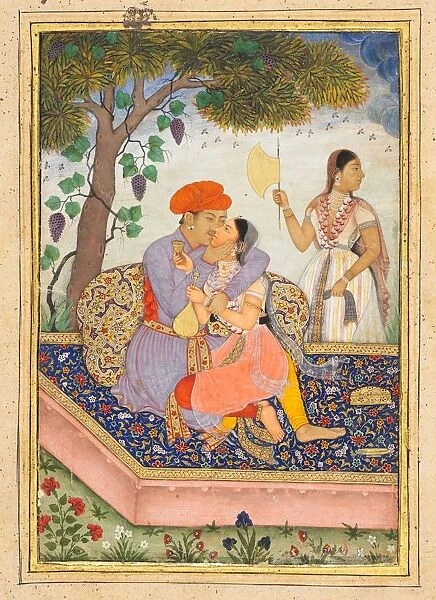 Lovers Embracing, c. 1630. Creator: Unknown