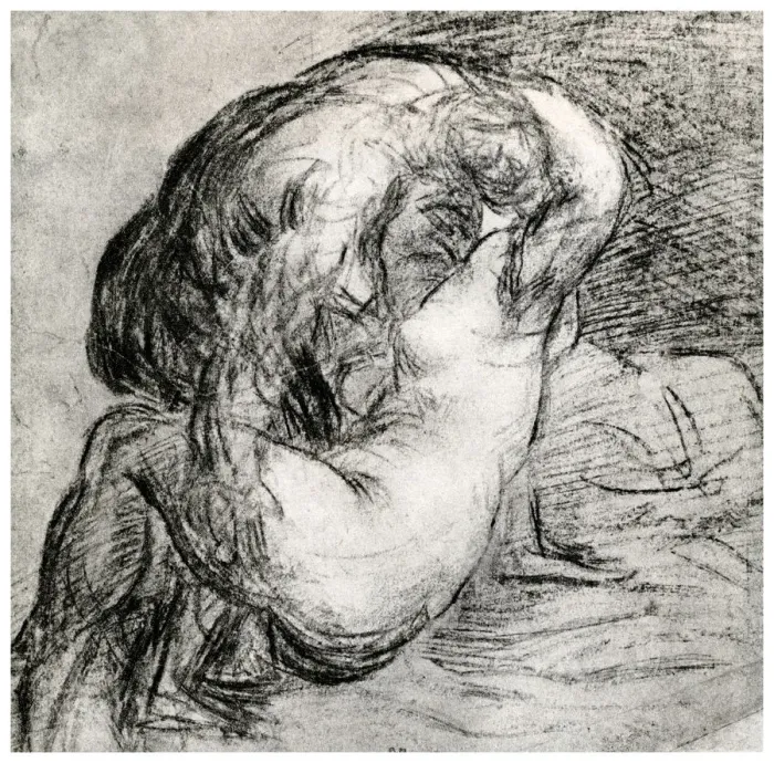 Framed Print : Lovers (Jupiter and Io), c1560, (1937). Artist: Titian Framed Print : Lovers (Jupiter and Io), c1560, (1937). Artist: Titian