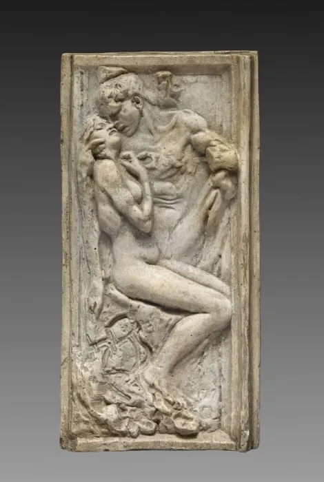 Framed Print : Lovers (Les amants), c. 1880 - 1885 (original model). Creator: Auguste Rodin (French, 1840-1917) Framed Print : Lovers (Les amants), c. 1880 - 1885 (original model). Creator: Auguste Rodin (French, 1840-1917)