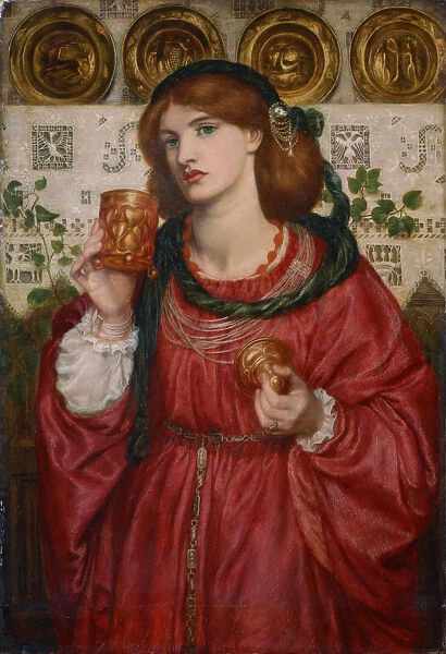 The Loving Cup, 1867. Artist: Rossetti, Dante Gabriel (1828-1882)