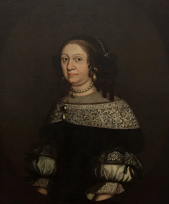 Framed Print : Lovisa Charlotta, 1617-76, Princess of Brandenburg Duchess of Courland, c17th century. Creator: Anon Framed Print : Lovisa Charlotta, 1617-76, Princess of Brandenburg Duchess of Courland, c17th century. Creator: Anon