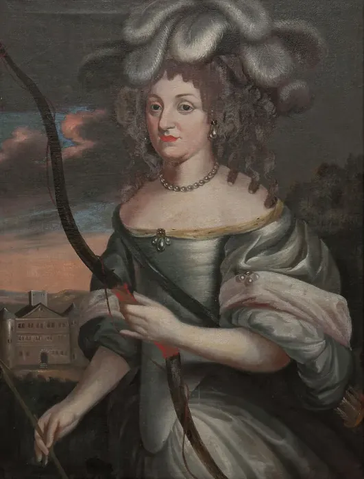 Framed Print : Lovisa Elizabeth, 1646-90, 17th century. Creator: Anon Framed Print : Lovisa Elizabeth, 1646-90, 17th century. Creator: Anon