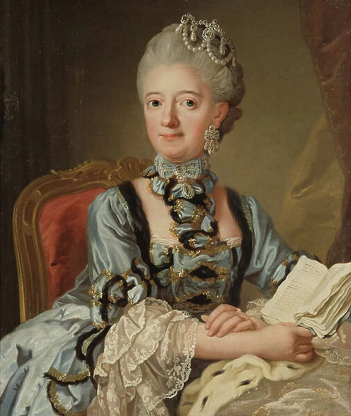 Lovisa Ulrika, 1720-1782, Princess of Prussia, Queen of Sweden, 1768. Creator: Lorens Pasch the Younger