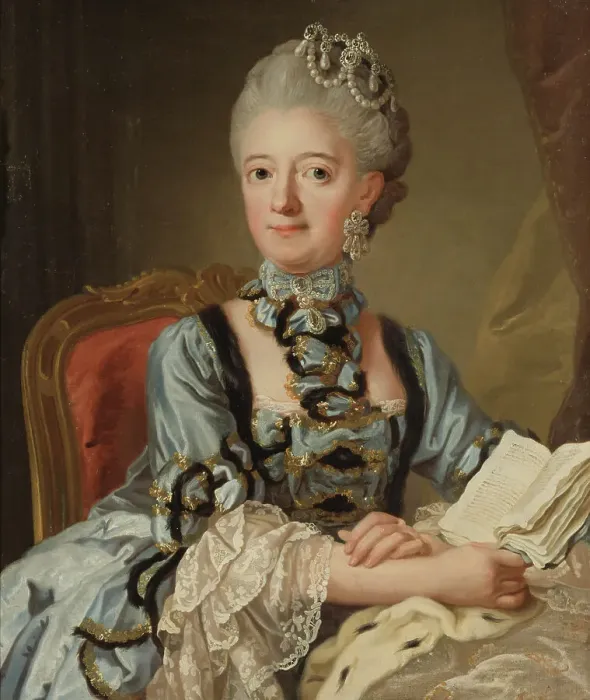 Framed Print : Lovisa Ulrika, 1720-1782, Princess of Prussia, Queen of Sweden, 1768. Creator: Lorens Pasch the Younger Framed Print : Lovisa Ulrika, 1720-1782, Princess of Prussia, Queen of Sweden, 1768. Creator: Lorens Pasch the Younger