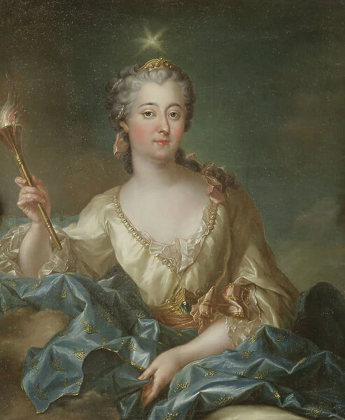 Lovisa Ulrika, 1720-1782, Queen of Sweden, Princess of Prussia, mid-18th century. Creator: François-Adrien Grasognon Latinville