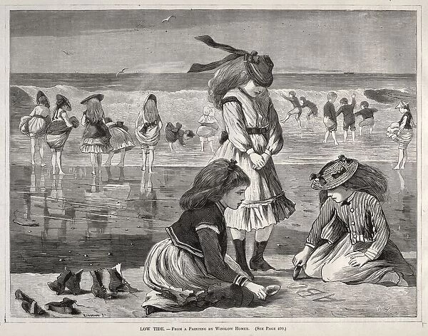 Low Tide, 1870. Creator: Winslow Homer (American, 1836-1910)