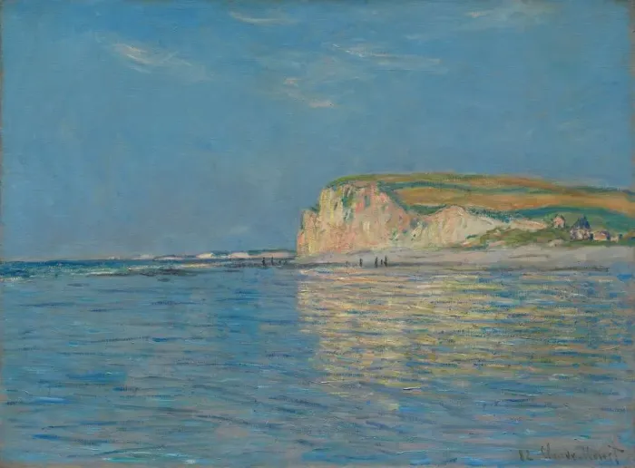 Framed Print : Low Tide at Pourville, near Dieppe, 1882, 1882. Creator: Claude Monet (French, 1840-1926) Framed Print : Low Tide at Pourville, near Dieppe, 1882, 1882. Creator: Claude Monet (French, 1840-1926)