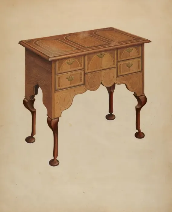 Framed Print : Lowboy, 1938. Creator: Isidore Sovensky Framed Print : Lowboy, 1938. Creator: Isidore Sovensky