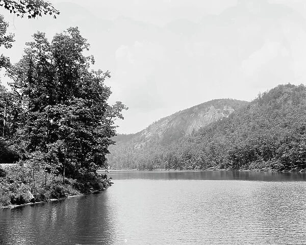 Lower end of Lake Fairfield, Sapphire, N.C. between 1900 and 1906. Creator: William H. Jackson