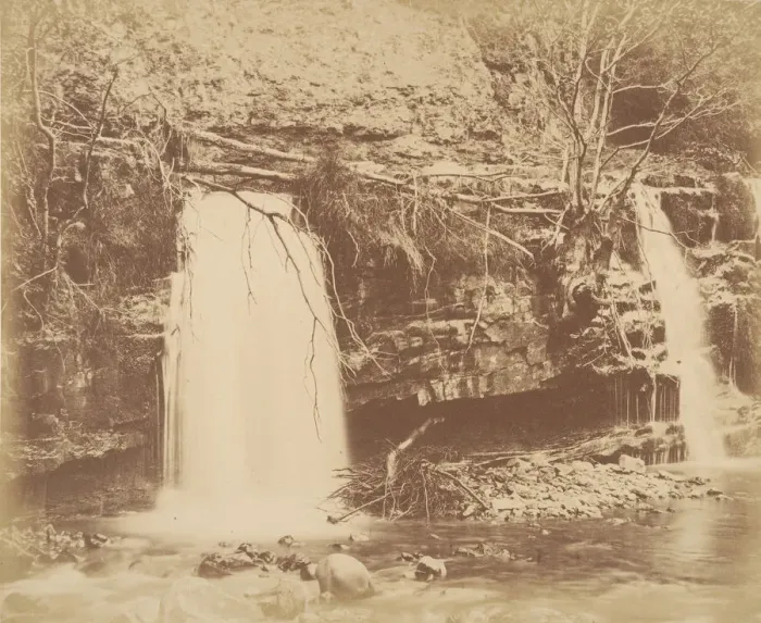 Framed Print : The Lower Fall, 1856. Creator: G. B. Gething Framed Print : The Lower Fall, 1856. Creator: G. B. Gething