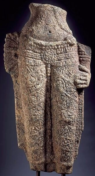 Lower Torso of a Nagini, 8th-10th century. Creator: Unknown
