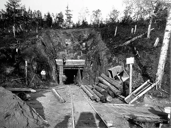 Lower Part of the Tunnel at Verst 36, 1900-1904. Creator: Unknown