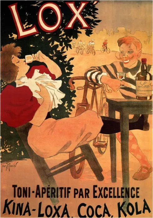 Framed Print : Lox Toni-Aperitif par Excellence. Kina-Loxa, Coca, Kola, 1895. Artist: Meunier, Henri Georges (1873-1922) Framed Print : Lox Toni-Aperitif par Excellence. Kina-Loxa, Coca, Kola, 1895. Artist: Meunier, Henri Georges (1873-1922)