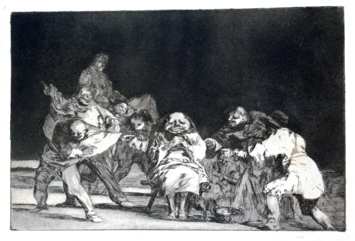 Framed Print : Loyalty, 1819-1823. Artist: Francisco Goya Framed Print : Loyalty, 1819-1823. Artist: Francisco Goya