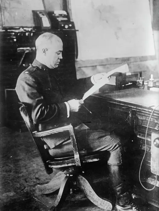 Framed Print : Lt. Col. O.P. Robinson, 1918. Creator: Bain News Service Framed Print : Lt. Col. O.P. Robinson, 1918. Creator: Bain News Service