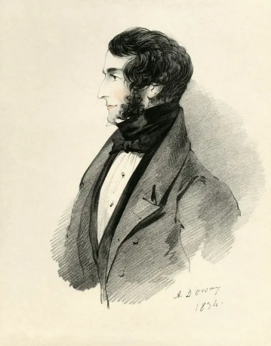 Framed Print : Lt. Colonel John Lister, 1834. Creator: Alfred d Orsay Framed Print : Lt. Colonel John Lister, 1834. Creator: Alfred d Orsay