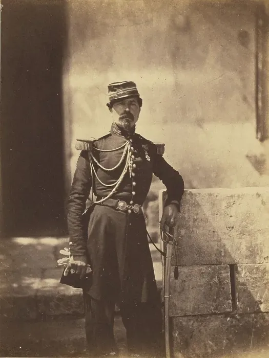 Framed Print : Lt. Colonel Vico, 1856. Creator: Roger Fenton Framed Print : Lt. Colonel Vico, 1856. Creator: Roger Fenton