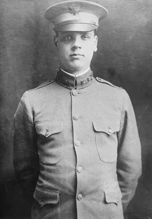 Framed Print : Lt. Edw. F. Graham, 1918. Creator: Bain News Service Framed Print : Lt. Edw. F. Graham, 1918. Creator: Bain News Service