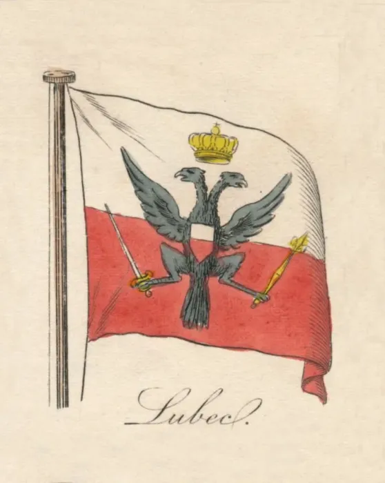Framed Print : Lubec, 1838 Framed Print : Lubec, 1838