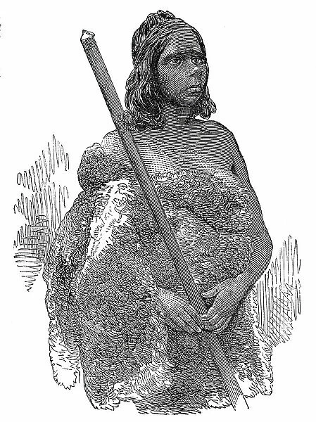 Lubra, a young Australian Woman, 1850. Creator: Unknown
