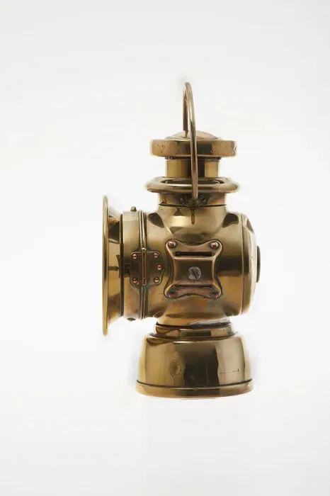 Framed Print : Lucas oil lamp from 1903 De Dion Bouton. Creator: Unknown Framed Print : Lucas oil lamp from 1903 De Dion Bouton. Creator: Unknown