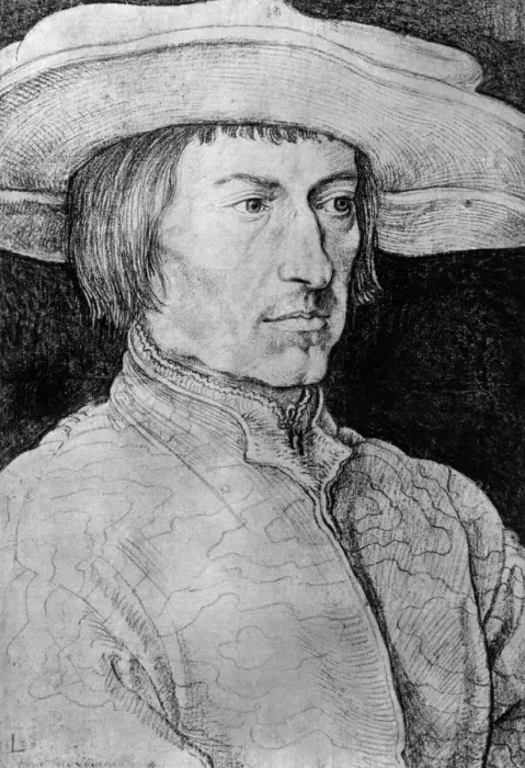 Framed Print : Lucas van Leyden, 1936. Artist: Albrecht Durer Framed Print : Lucas van Leyden, 1936. Artist: Albrecht Durer