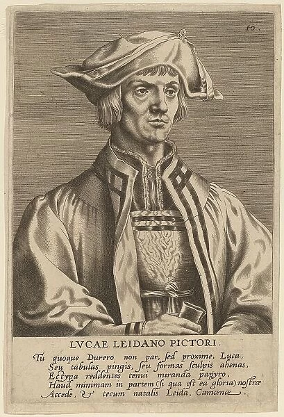 Lucas van Leyden. Creator: Hieronymous Wierix