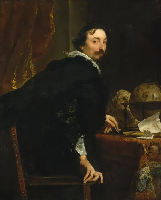 Framed Print : Lucas van Uffel (died 1637), ca. 1622. Creator: Anthony van Dyck Framed Print : Lucas van Uffel (died 1637), ca. 1622. Creator: Anthony van Dyck