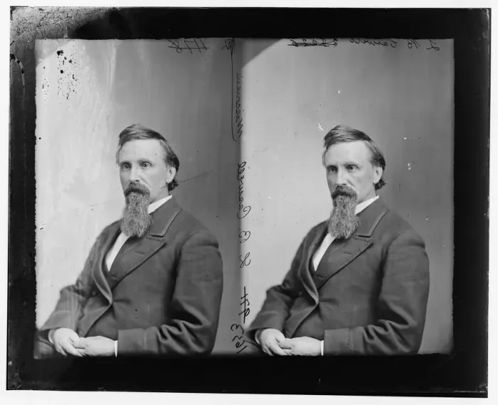 Framed Print : Lucien B. Caswell of Wisconsin, 1865-1880. Creator: Unknown Framed Print : Lucien B. Caswell of Wisconsin, 1865-1880. Creator: Unknown