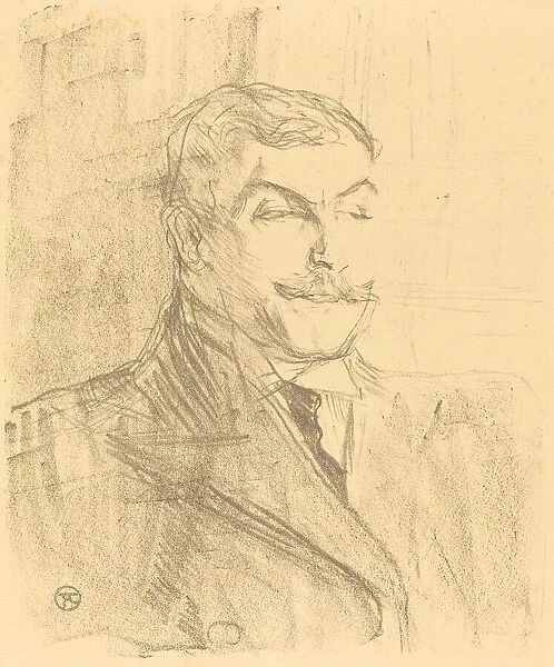Lucien Guitry, 1896. Creator: Henri de Toulouse-Lautrec