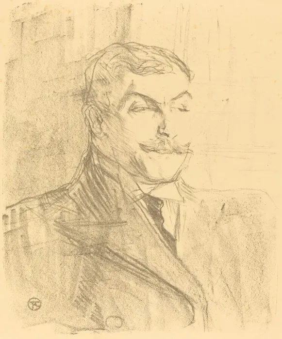 Framed Print : Lucien Guitry, 1896. Creator: Henri de Toulouse-Lautrec Framed Print : Lucien Guitry, 1896. Creator: Henri de Toulouse-Lautrec