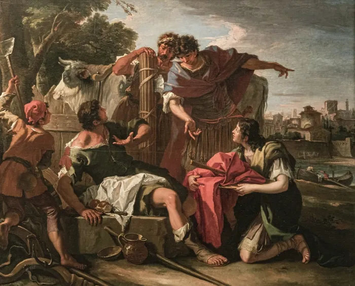 Framed Print : Lucius Quinctius Cincinnatus, 1705-1709. Creator: Ricci, Sebastiano (1659-1734) Framed Print : Lucius Quinctius Cincinnatus, 1705-1709. Creator: Ricci, Sebastiano (1659-1734)